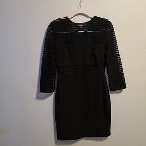 Lulu's Women's Black Dress
